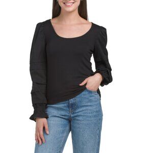 TART COLLECTIONS Black Marilee Top